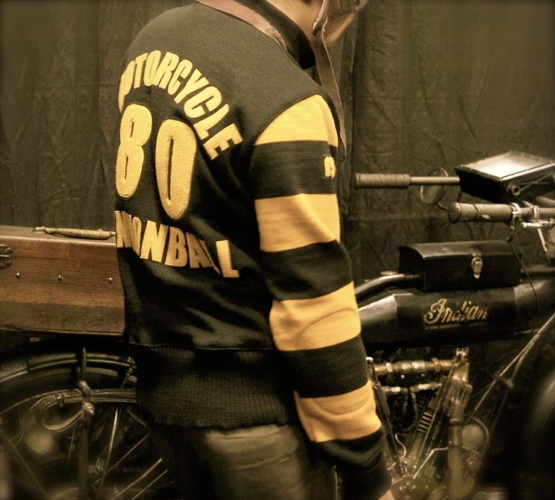 MOTORCYCLE SWEATER: <span style=